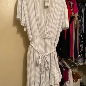 NWT faux wrap dress